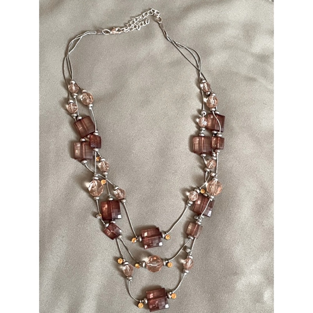 Three strand necklace